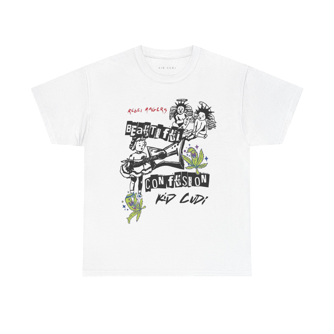 KiD CuDi Tour Merch - Beautiful Confusion Tour Tee