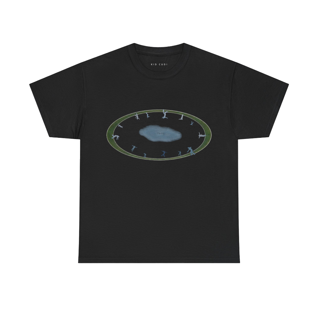 KiD CuDi Tour Merch - Black Cyclone Tee II